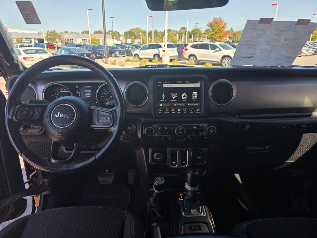 used 2021 Jeep Wrangler car, priced at $27,995
