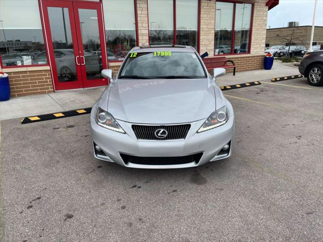 used 2012 Lexus IS 250 car, priced at $17,995