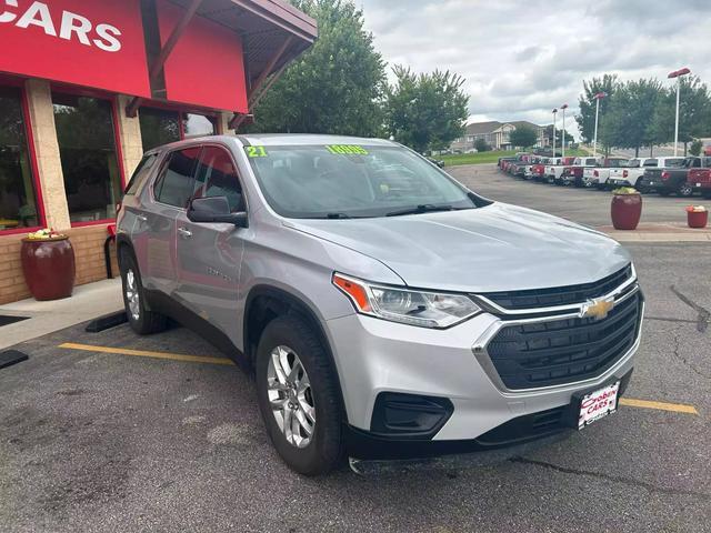 used 2021 Chevrolet Traverse car, priced at $18,995