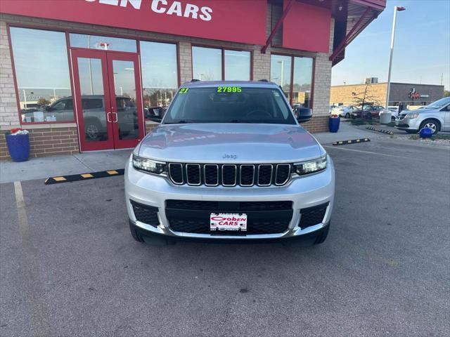 used 2021 Jeep Grand Cherokee L car, priced at $27,995