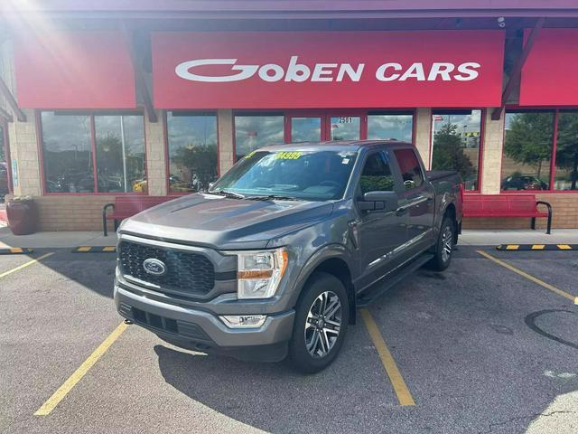 used 2021 Ford F-150 car, priced at $34,995