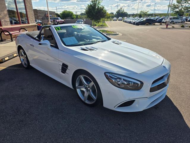 used 2017 Mercedes-Benz SL 550 car, priced at $44,995