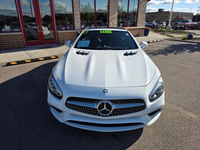 used 2017 Mercedes-Benz SL 550 car, priced at $44,995