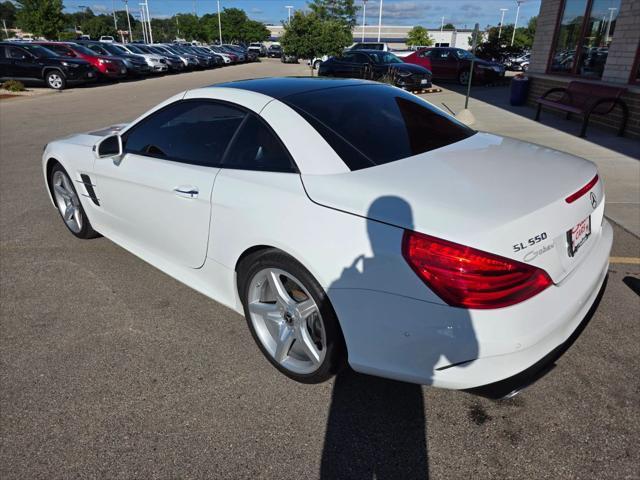 used 2017 Mercedes-Benz SL 550 car, priced at $44,995