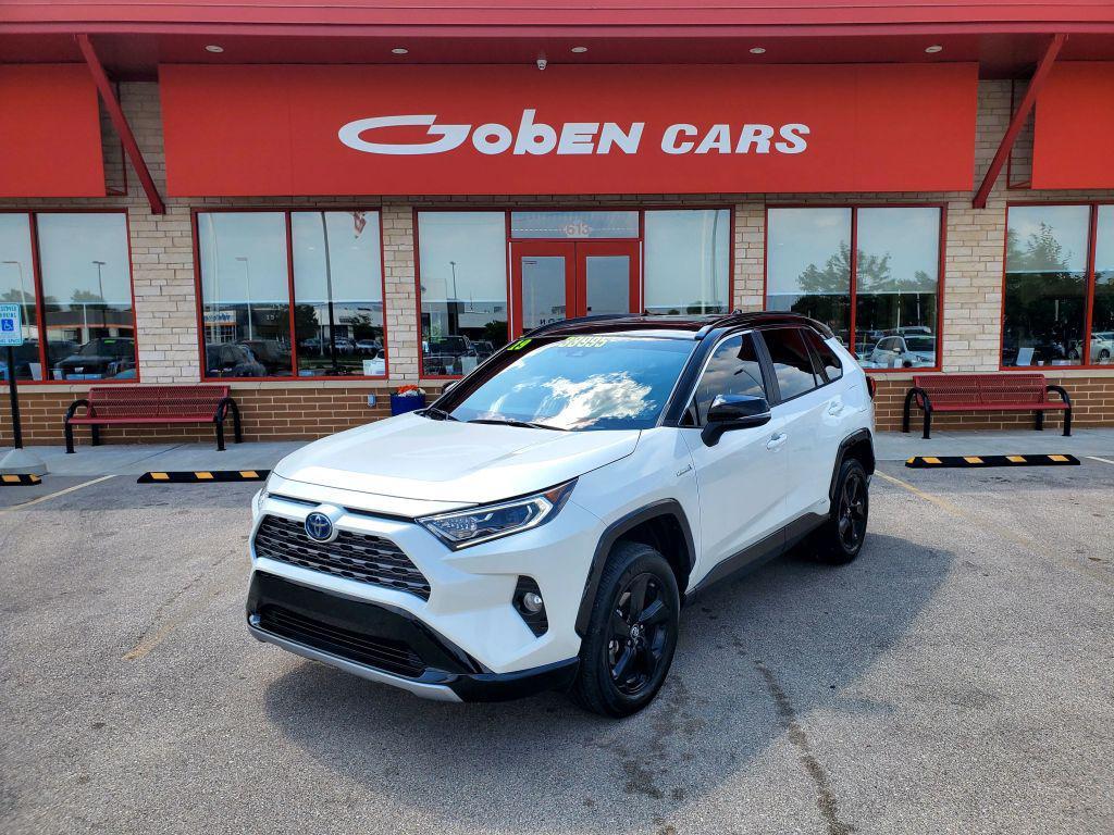 used 2019 Toyota RAV4 Hybrid car, priced at $33,995