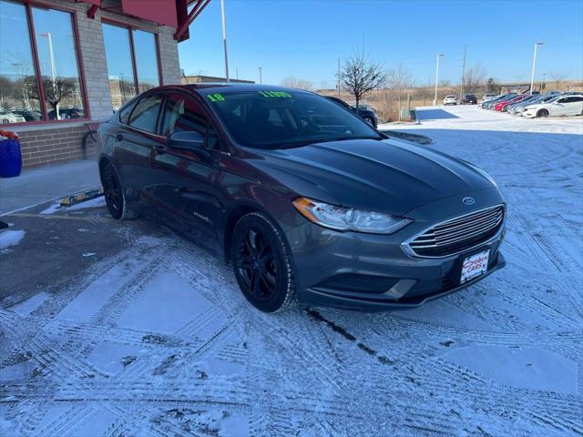 used 2018 Ford Fusion Hybrid car, priced at $11,995