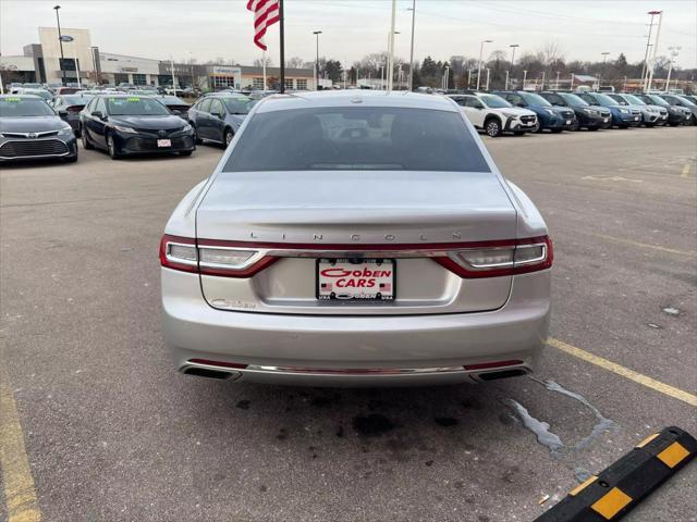 used 2017 Lincoln Continental car, priced at $17,995