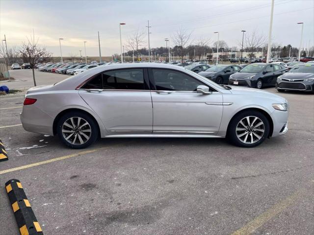 used 2017 Lincoln Continental car, priced at $17,995