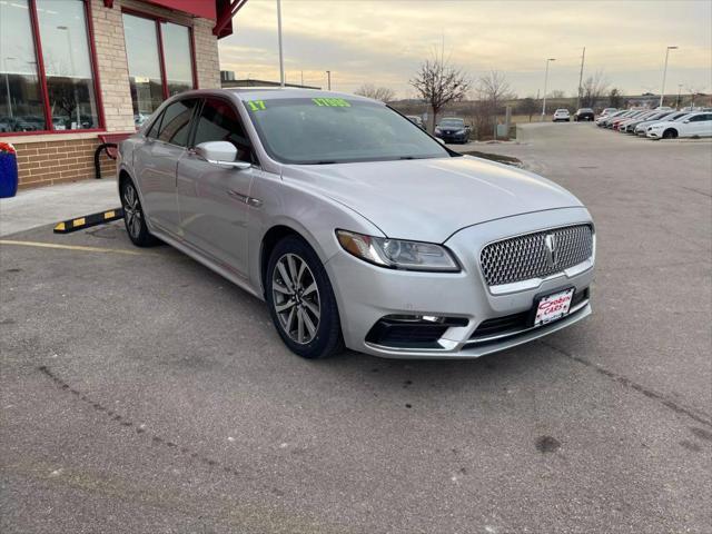 used 2017 Lincoln Continental car, priced at $17,995