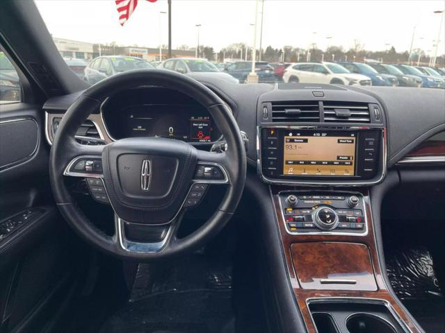 used 2017 Lincoln Continental car, priced at $17,995