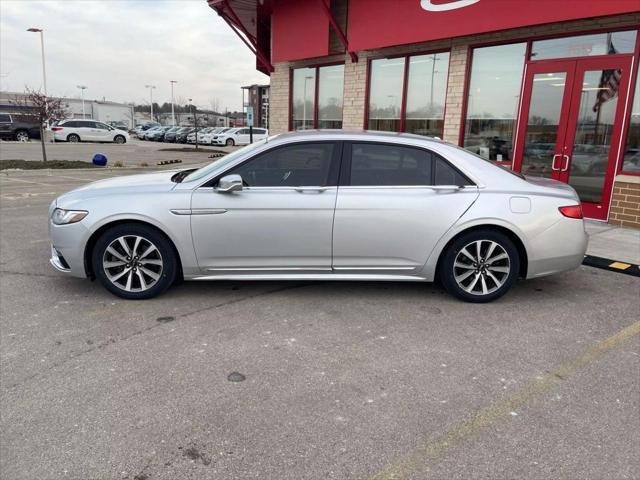 used 2017 Lincoln Continental car, priced at $17,995