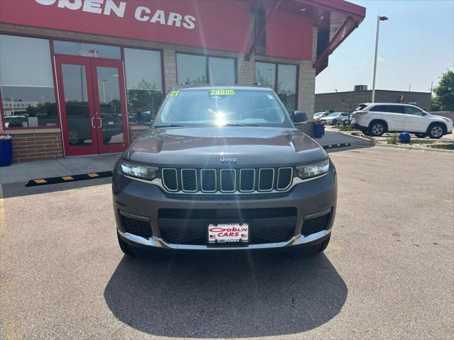 used 2021 Jeep Grand Cherokee L car, priced at $24,995