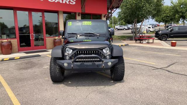 used 2018 Jeep Wrangler JK car, priced at $18,995