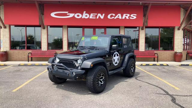 used 2018 Jeep Wrangler JK car, priced at $18,995