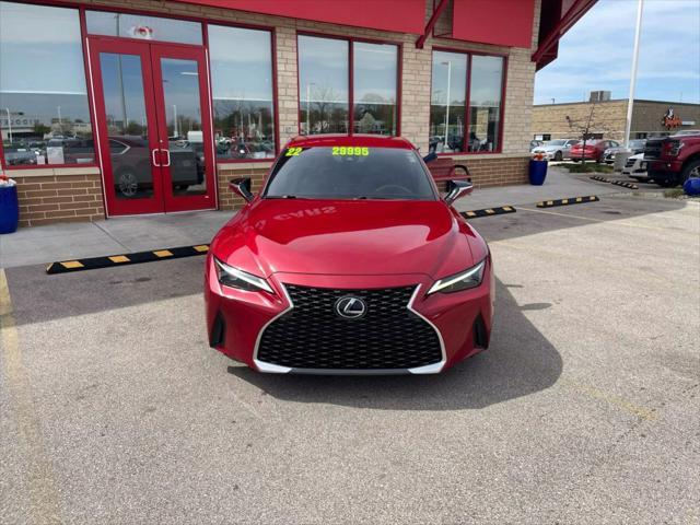 used 2022 Lexus IS 300 car, priced at $29,995