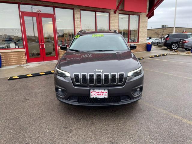 used 2022 Jeep Cherokee car, priced at $20,995