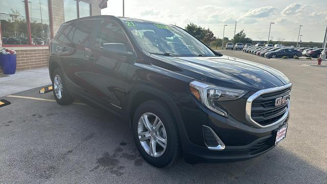 used 2021 GMC Terrain car, priced at $16,995