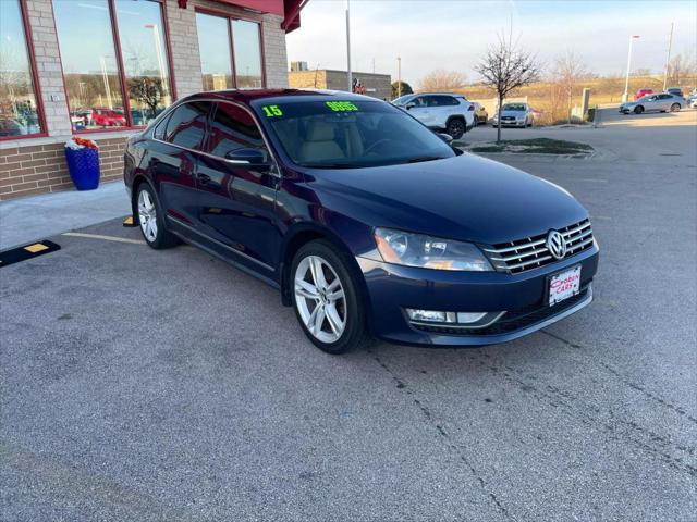 used 2015 Volkswagen Passat car, priced at $9,995