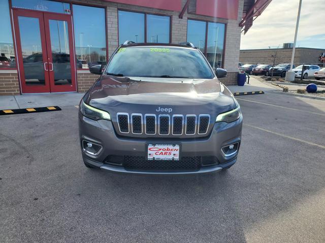 used 2019 Jeep Cherokee car, priced at $17,995