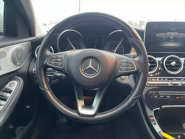 used 2015 Mercedes-Benz C-Class car, priced at $14,995