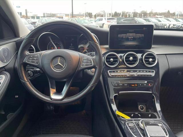 used 2015 Mercedes-Benz C-Class car, priced at $14,995