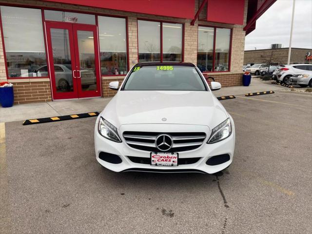 used 2015 Mercedes-Benz C-Class car, priced at $14,995