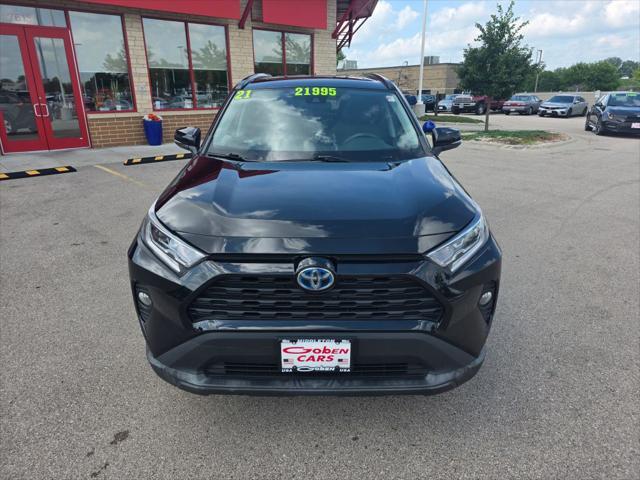 used 2021 Toyota RAV4 Hybrid car, priced at $21,995