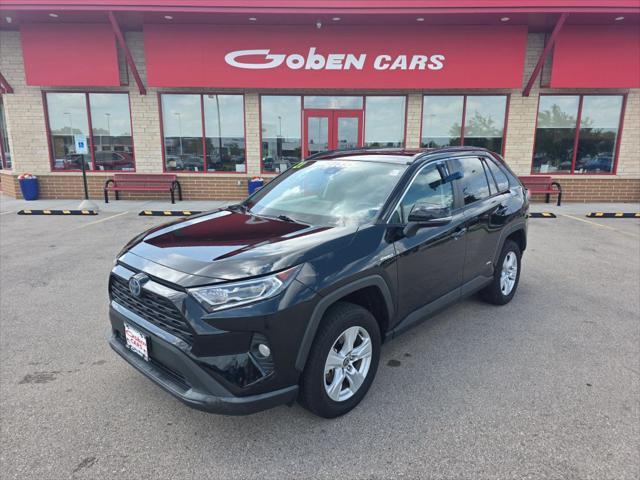 used 2021 Toyota RAV4 Hybrid car, priced at $21,995