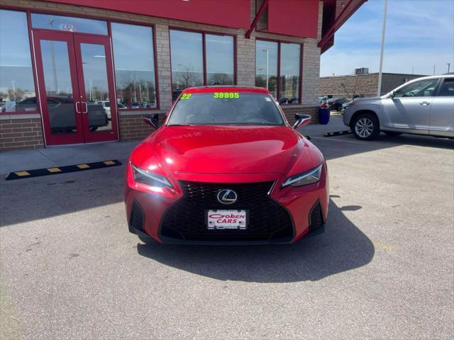 used 2022 Lexus IS 350 car, priced at $39,995