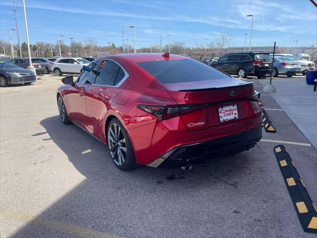 used 2022 Lexus IS 350 car, priced at $39,995