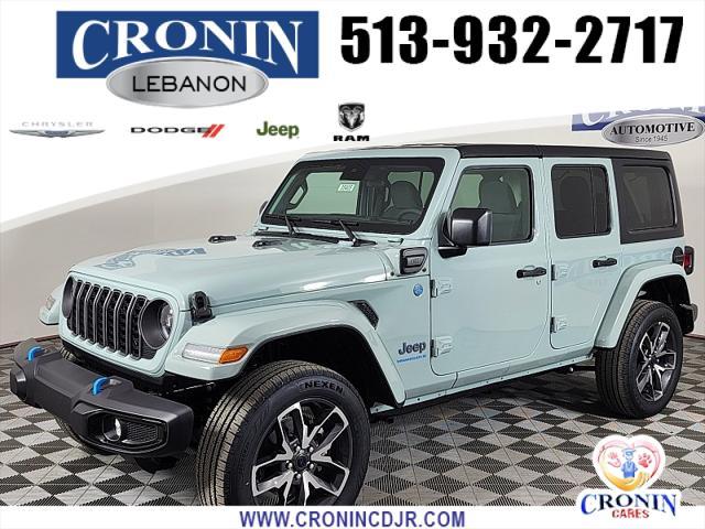 new 2024 Jeep Wrangler 4xe car, priced at $52,488