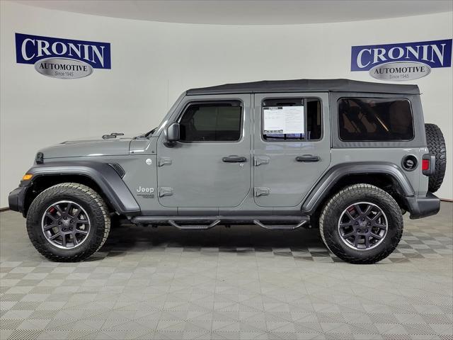 used 2018 Jeep Wrangler Unlimited car, priced at $22,498