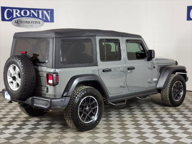 used 2018 Jeep Wrangler Unlimited car, priced at $22,498