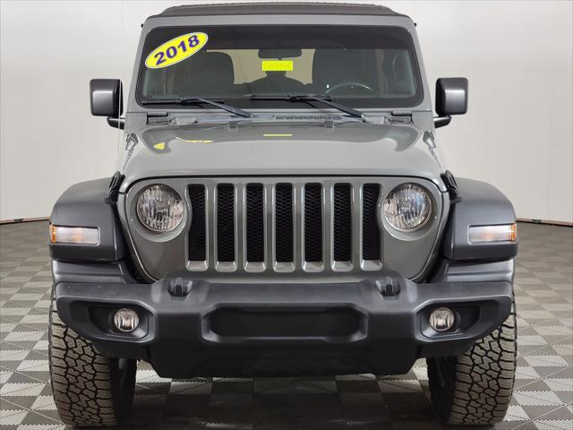 used 2018 Jeep Wrangler Unlimited car, priced at $22,498