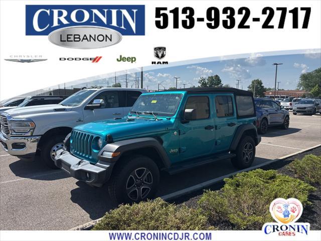used 2020 Jeep Wrangler Unlimited car, priced at $26,180