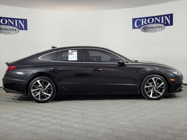 used 2021 Hyundai Sonata car, priced at $19,488