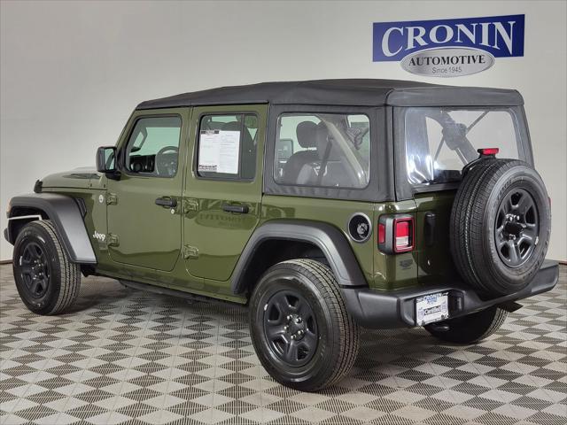 used 2021 Jeep Wrangler Unlimited car, priced at $28,477