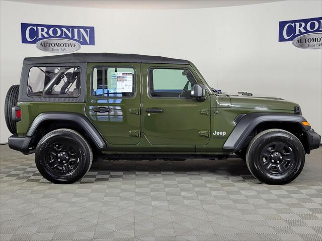 used 2021 Jeep Wrangler Unlimited car, priced at $28,477