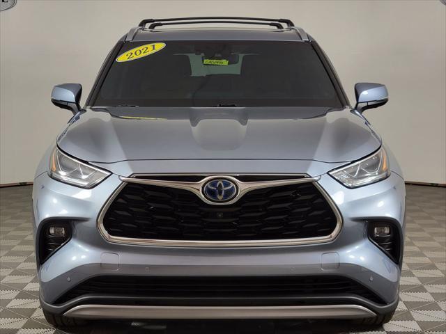 used 2021 Toyota Highlander Hybrid car, priced at $34,449