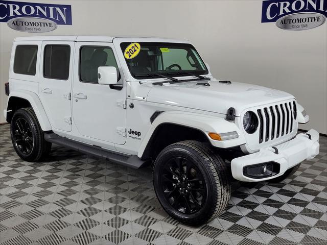 used 2021 Jeep Wrangler Unlimited car, priced at $36,955