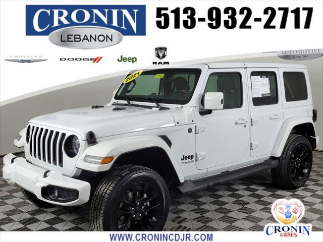 used 2021 Jeep Wrangler Unlimited car, priced at $37,777