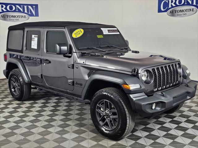 used 2024 Jeep Wrangler car, priced at $36,995