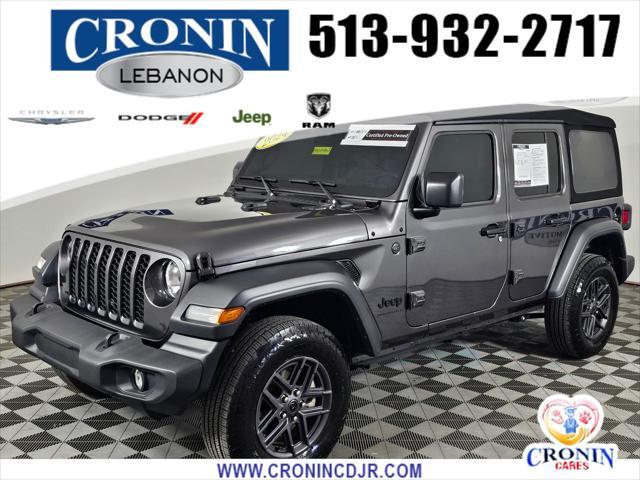 used 2024 Jeep Wrangler car, priced at $37,495