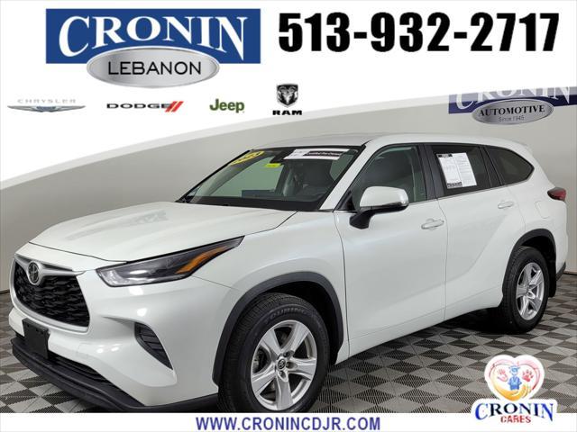 used 2023 Toyota Highlander car, priced at $36,499