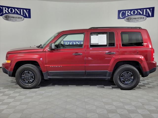 used 2017 Jeep Patriot car, priced at $9,999