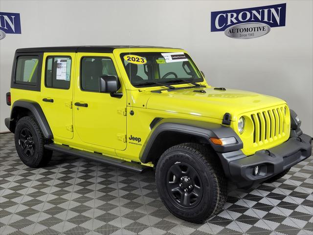 used 2023 Jeep Wrangler car, priced at $35,702