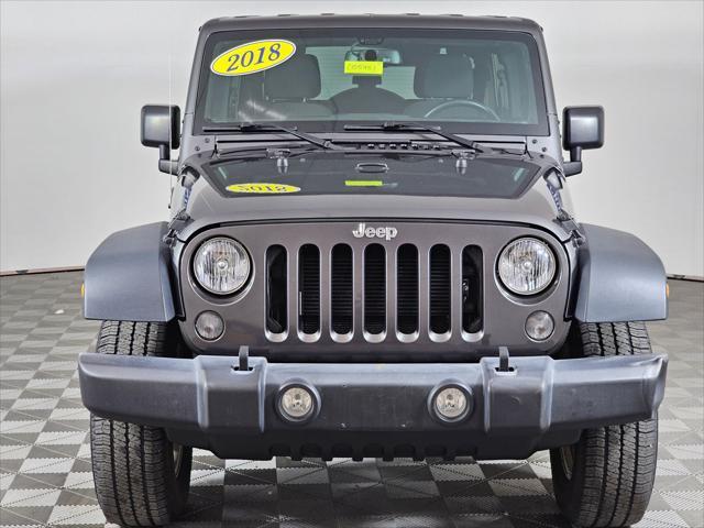 used 2018 Jeep Wrangler JK Unlimited car, priced at $23,995