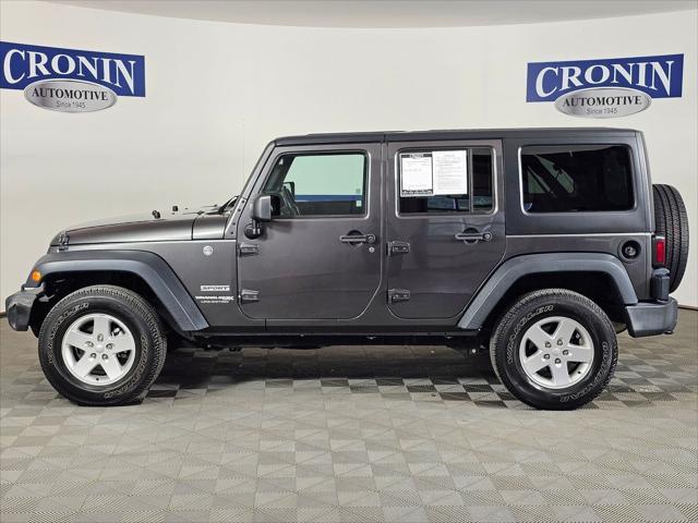 used 2018 Jeep Wrangler JK Unlimited car, priced at $23,995