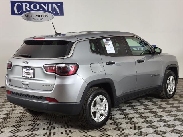 used 2022 Jeep Compass car, priced at $17,488