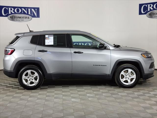 used 2022 Jeep Compass car, priced at $17,488